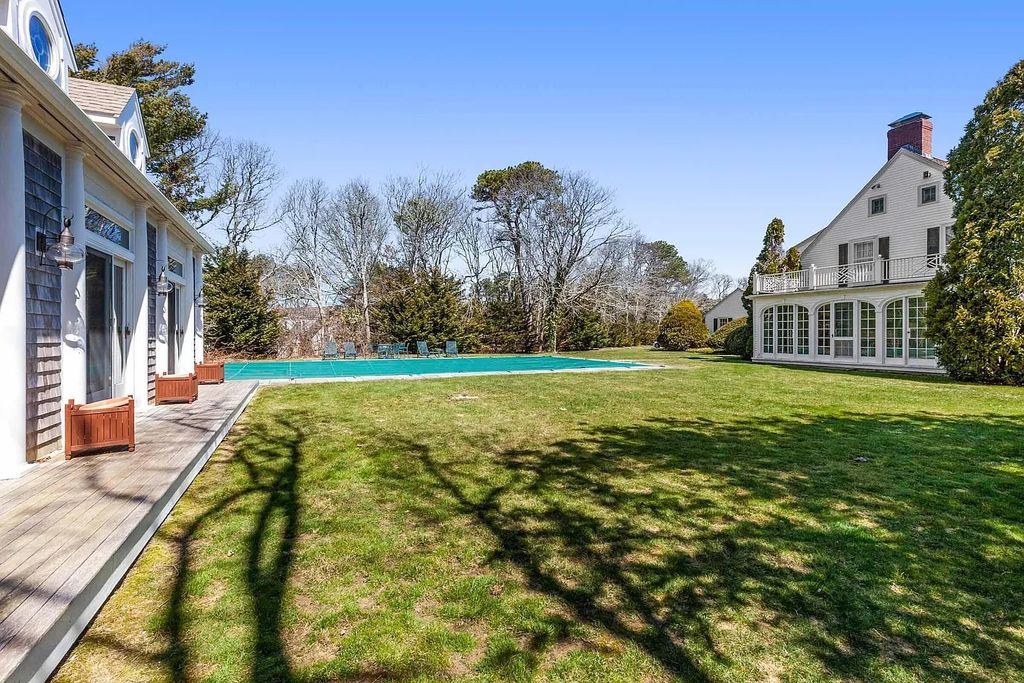 Private Compound with Manicured Lawns and Trees in Osterville, MA On the Market for $4.395M