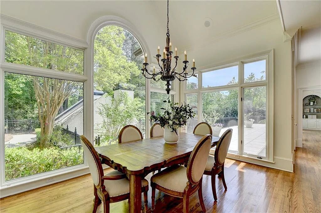 Private Luxury Living: Extraordinary Outdoor Spaces at $2.9M Johns Creek, GA Home