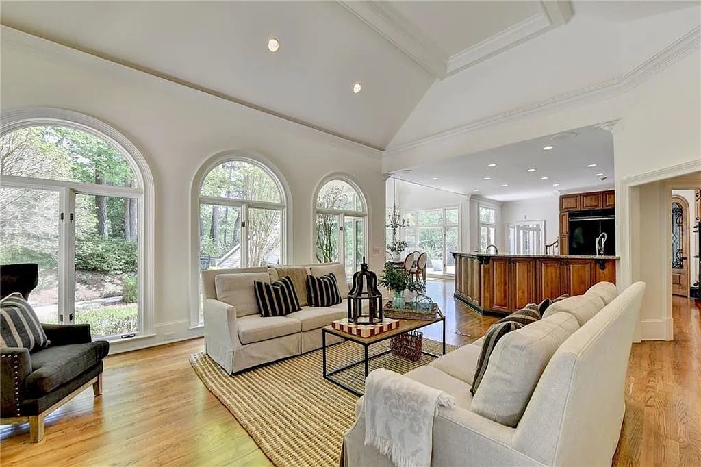 Private Luxury Living: Extraordinary Outdoor Spaces at $2.9M Johns Creek, GA Home