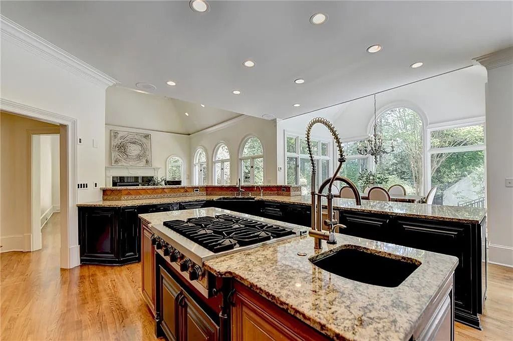Private Luxury Living: Extraordinary Outdoor Spaces at $2.9M Johns Creek, GA Home