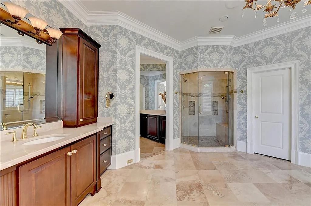 Private Luxury Living: Extraordinary Outdoor Spaces at $2.9M Johns Creek, GA Home