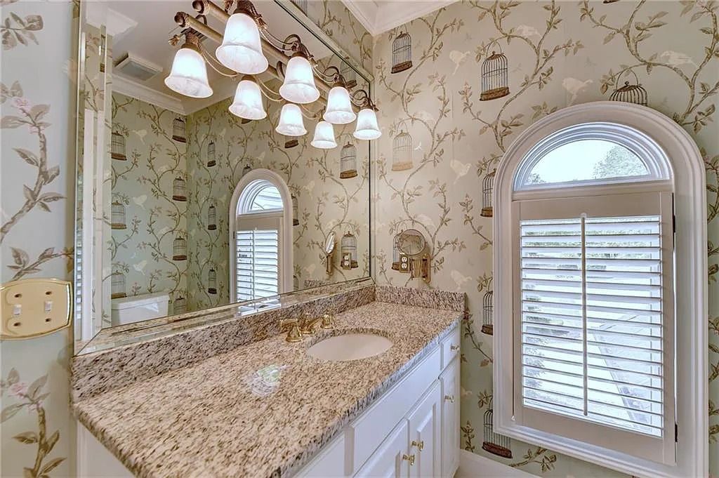 Private Luxury Living: Extraordinary Outdoor Spaces at $2.9M Johns Creek, GA Home