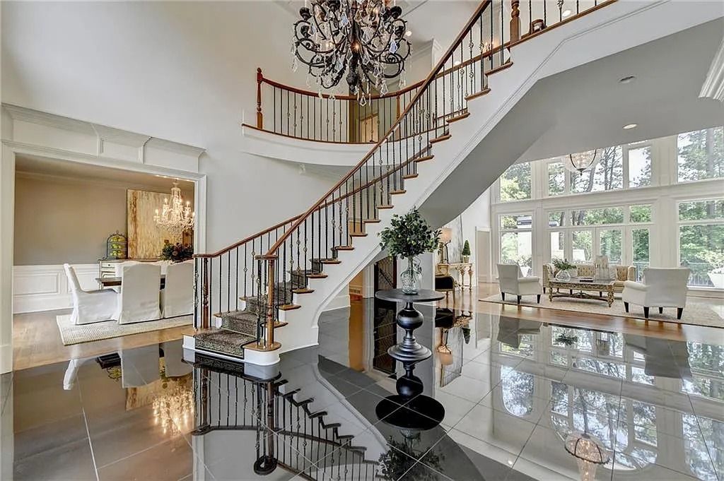 Private Luxury Living: Extraordinary Outdoor Spaces at $2.9M Johns Creek, GA Home
