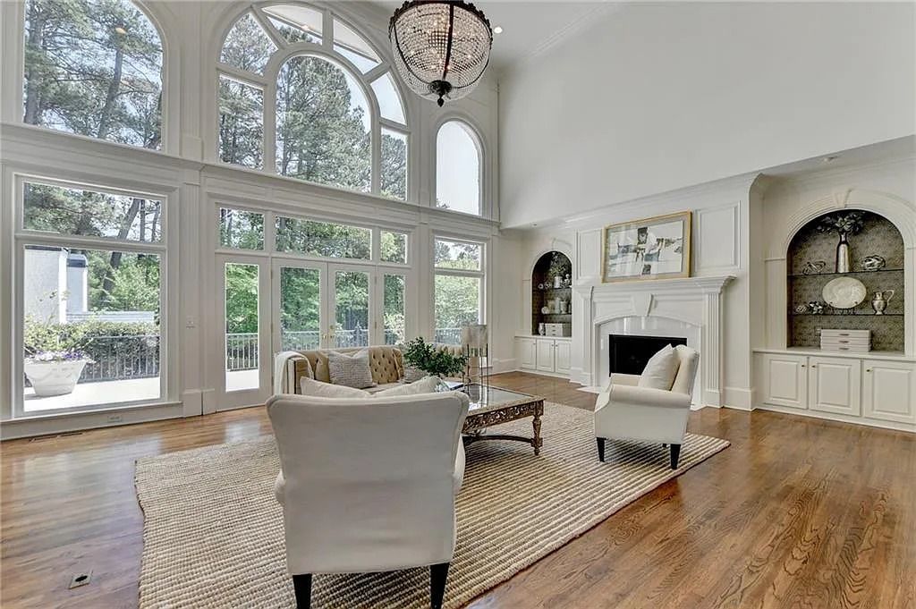 Private Luxury Living: Extraordinary Outdoor Spaces at $2.9M Johns Creek, GA Home