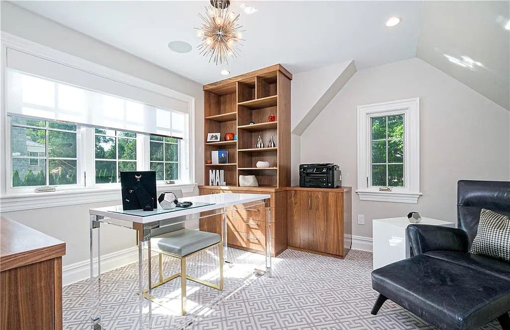Scarsdale, NY's Iconic Tudor Home with 3 Levels of Modern Amenities, Exquisite Finishes, and Masterful Millwork for Sale at $6.8M