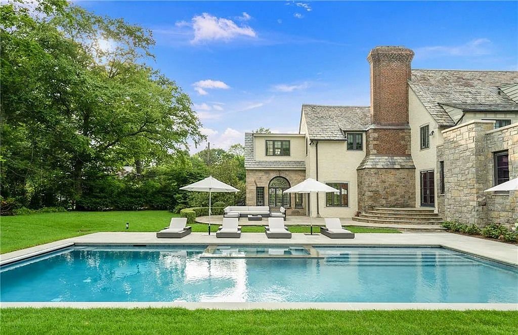 Scarsdale, NY's Iconic Tudor Home with 3 Levels of Modern Amenities, Exquisite Finishes, and Masterful Millwork for Sale at $6.8M