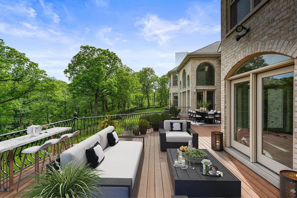 Step into a World of Natural Wonder and Tranquility with This Spectacular $2.649M Home in Highland Park, IL