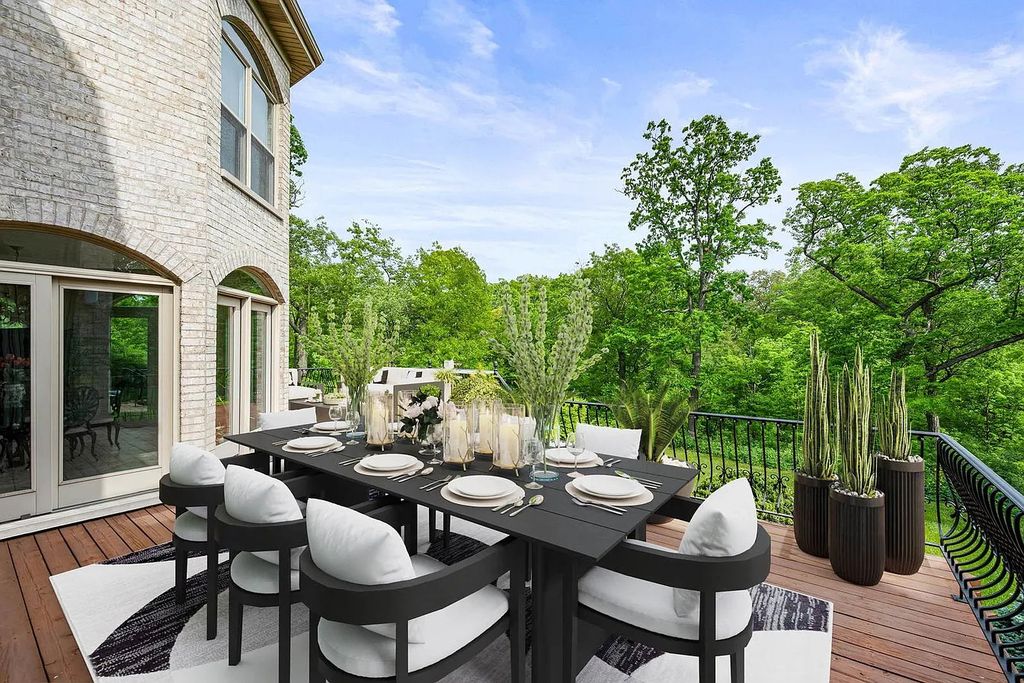 Step into a World of Natural Wonder and Tranquility with This Spectacular $2.649M Home in Highland Park, IL