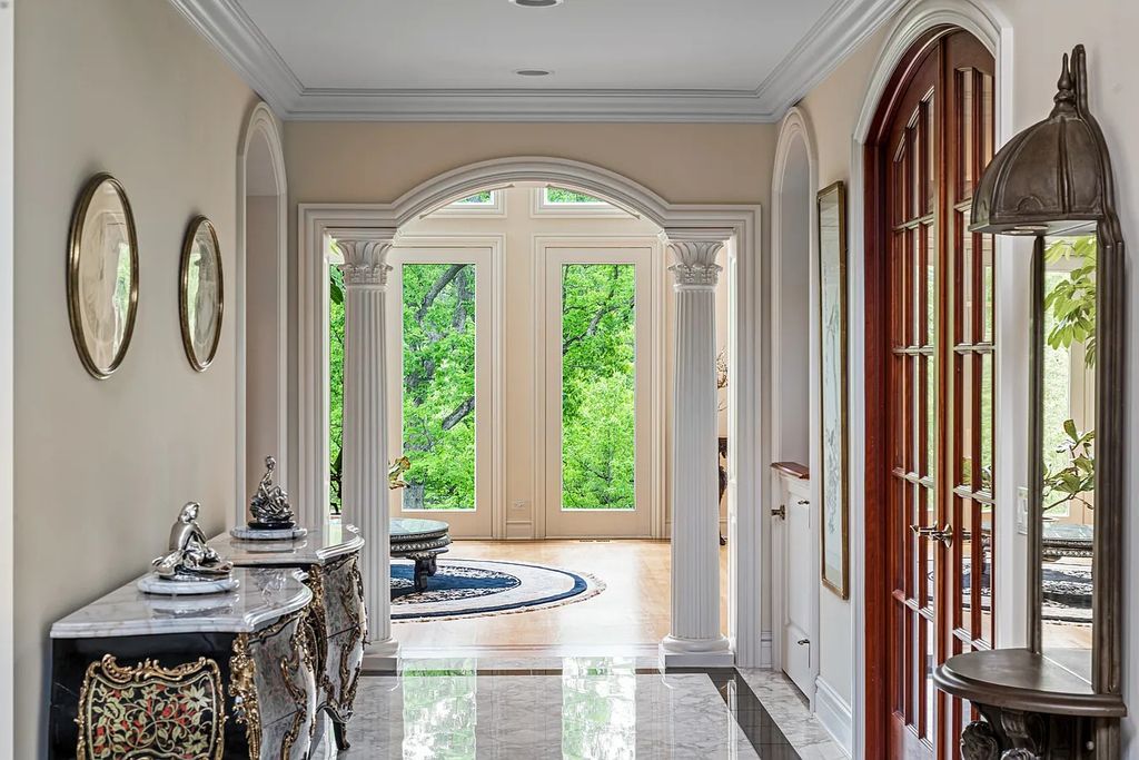 Step into a World of Natural Wonder and Tranquility with This Spectacular $2.649M Home in Highland Park, IL