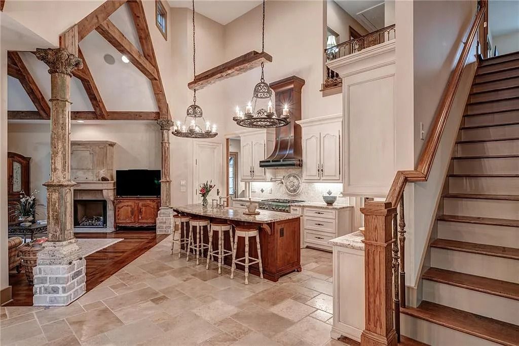 Stunning Cotswold-Inspired English Manor Home in Johns Creek, GA Designed for Entertaining, Asking $3.395M