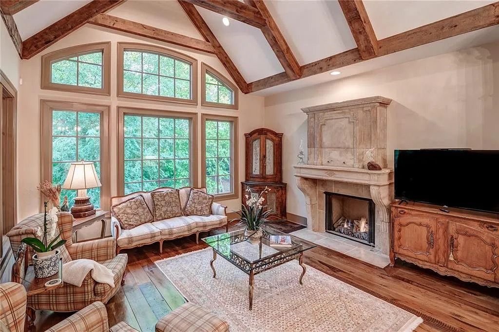 Stunning Cotswold-Inspired English Manor Home in Johns Creek, GA Designed for Entertaining, Asking $3.395M