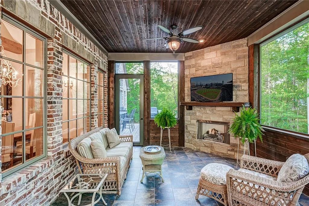 Stunning Cotswold-Inspired English Manor Home in Johns Creek, GA Designed for Entertaining, Asking $3.395M