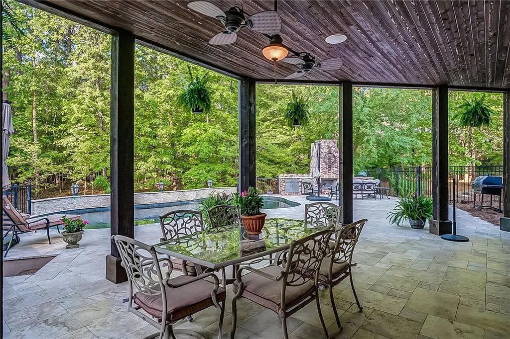 Stunning Cotswold-Inspired English Manor Home in Johns Creek, GA Designed for Entertaining, Asking $3.395M