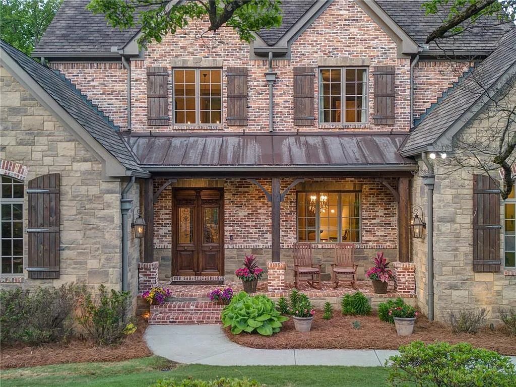 Stunning Cotswold-Inspired English Manor Home in Johns Creek, GA Designed for Entertaining, Asking $3.395M