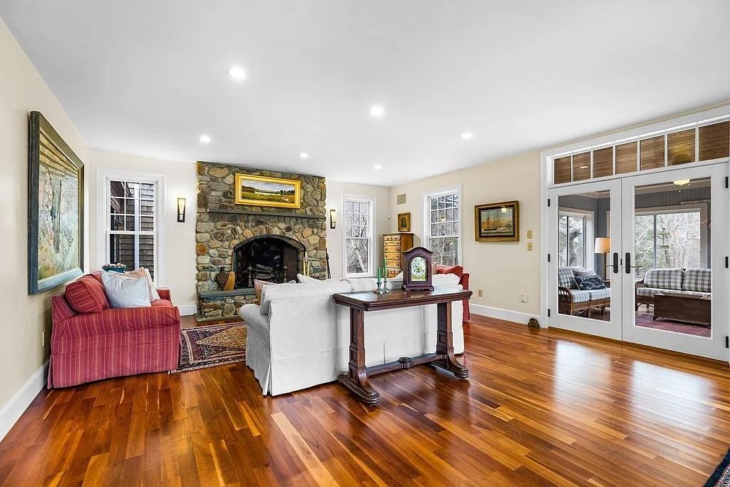 Stunning Shingle Style Property in Standish Shores, Duxbury with Beach Access Listed for $3,999,900