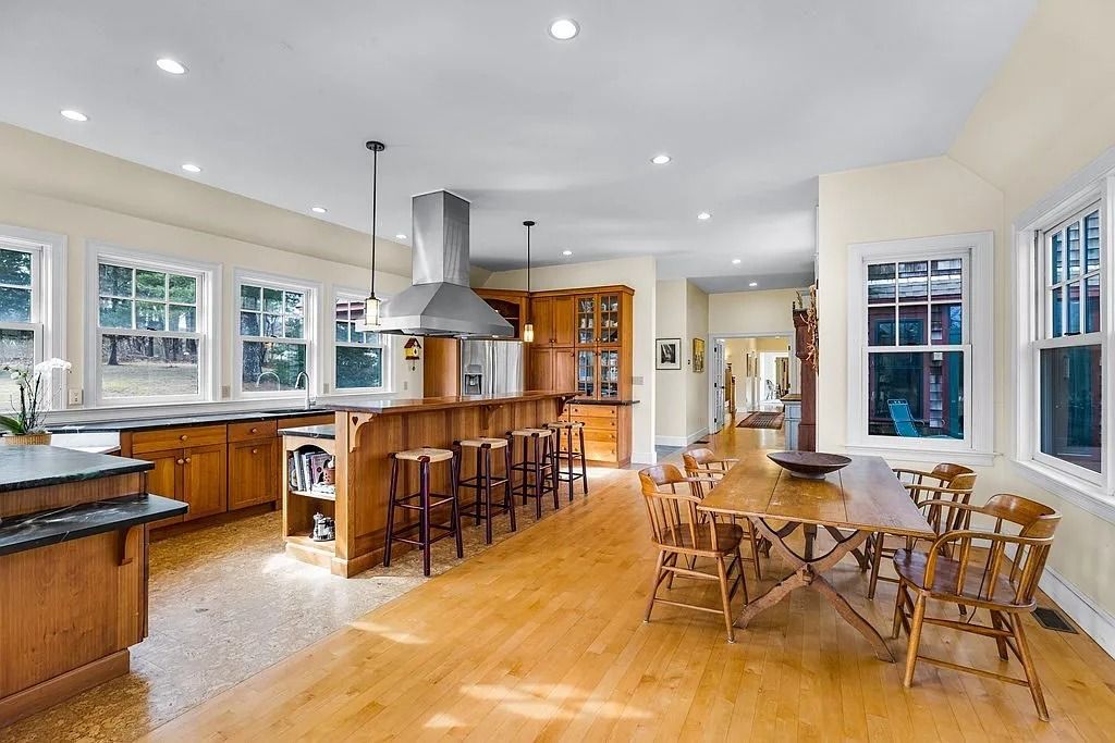 Stunning Shingle Style Property in Standish Shores, Duxbury with Beach Access Listed for $3,999,900