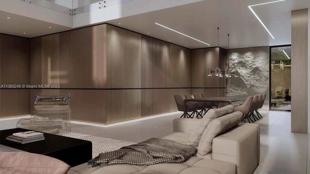 Introducing a luxurious waterfront property at 769 NE 77th Terrace, Miami, Florida. This newly built home boasts 5 beds, 7 baths, and 5,427 sqft of living space. Located in Belle Meade, Miami's gated community, with easy access to Midtown, Design District, and Brickell.