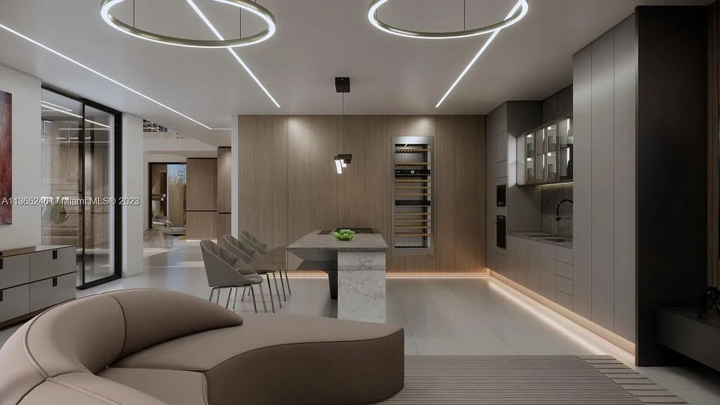 Introducing a luxurious waterfront property at 769 NE 77th Terrace, Miami, Florida. This newly built home boasts 5 beds, 7 baths, and 5,427 sqft of living space. Located in Belle Meade, Miami's gated community, with easy access to Midtown, Design District, and Brickell.