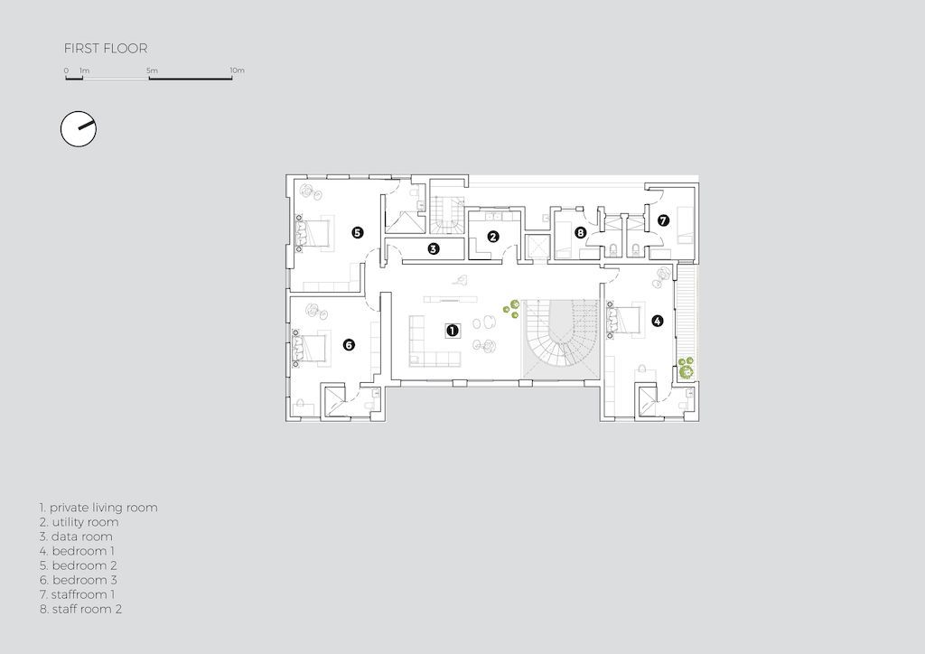 The Lantern House Features Clean and Srisp Lines by cmDesign Atelier