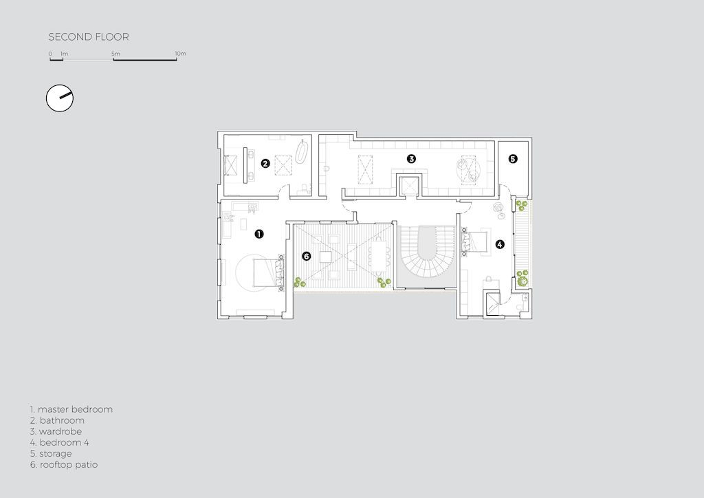 The Lantern House Features Clean and Srisp Lines by cmDesign Atelier