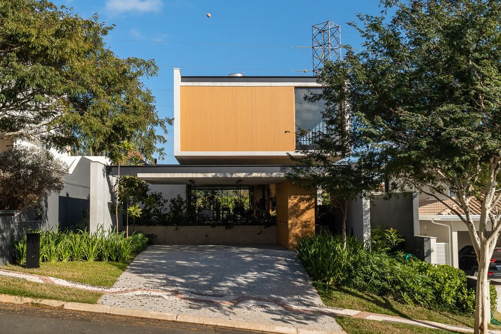 Two Squares House, Elegant House in Brazil by 24 7 Arquitetura
