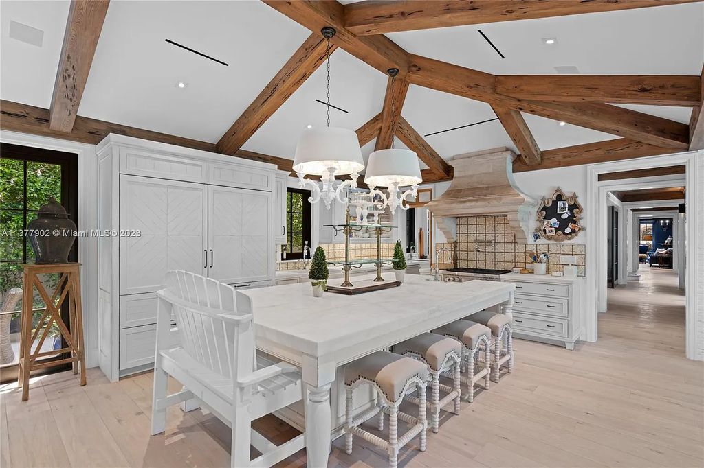 This luxurious 5-bed, 9-bath estate at 167 Dunbar Road, Palm Beach, Florida spans 5,869 sqft, sits on a 0.40-acre lot, and offers in-town living at its finest. Built in 2016, no detail has been overlooked in this stunning property.