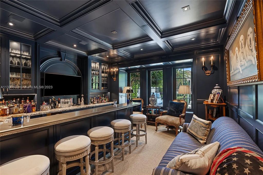 This luxurious 5-bed, 9-bath estate at 167 Dunbar Road, Palm Beach, Florida spans 5,869 sqft, sits on a 0.40-acre lot, and offers in-town living at its finest. Built in 2016, no detail has been overlooked in this stunning property.