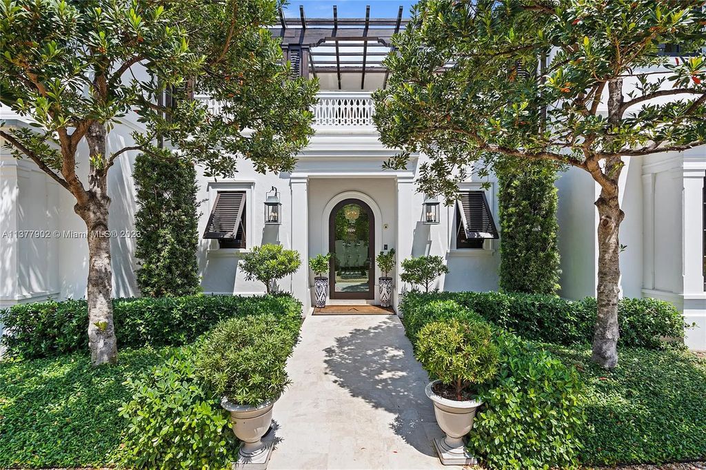 This luxurious 5-bed, 9-bath estate at 167 Dunbar Road, Palm Beach, Florida spans 5,869 sqft, sits on a 0.40-acre lot, and offers in-town living at its finest. Built in 2016, no detail has been overlooked in this stunning property.