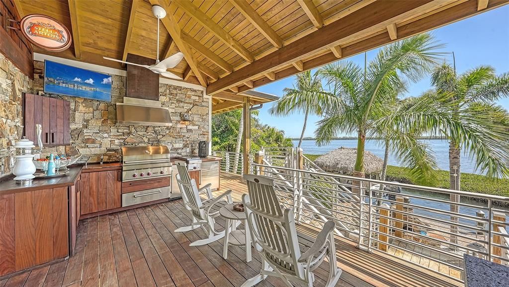 Experience luxury waterfront living at its finest with this stunning custom estate in 10216 46th Avenue W, Bradenton, Florida.