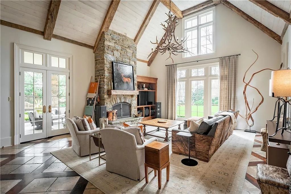 Woodland Hills Manor: A Perfect Fusion of Historic Craftsmanship and Cutting-Edge Automation in Atlanta, GA, Listed at $14.9M