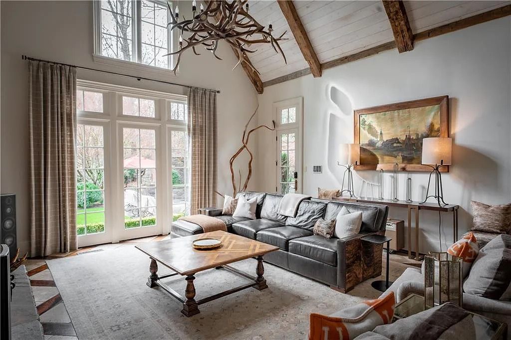 Woodland Hills Manor: A Perfect Fusion of Historic Craftsmanship and Cutting-Edge Automation in Atlanta, GA, Listed at $14.9M
