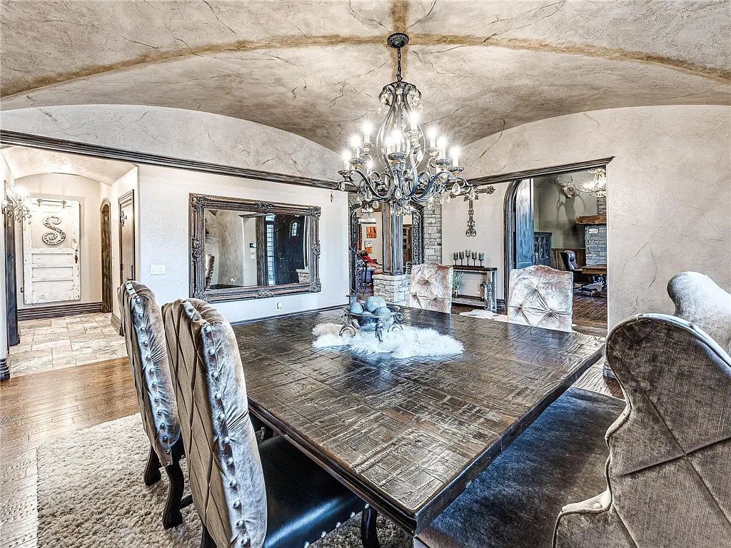 1110 W Will Rogers Drive Home in Kingfisher, Oklahoma. Discover the epitome of elegance and tranquility in this exceptional 30-acre estate located at 1110 W Will Rogers Drive. Situated in Kingfisher, Oklahoma, this remarkable property features a magnificent main house, two spacious barns, and a wealth of luxurious amenities.