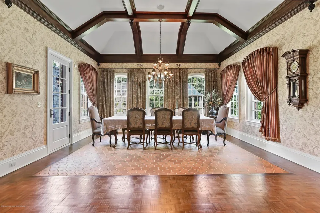 152 Bucks Mill Road Home in Colts Neck, New Jersey. One of the most magnificent estates in Colts Neck Township, New Jersey, where elegance and sophistication intertwine to create a truly exceptional living experience. As you pass through the iron gates and step onto the breathtaking grounds, it becomes evident that you have arrived at a place of unparalleled luxury.