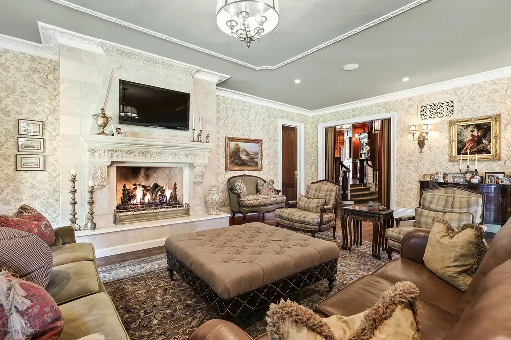 152 Bucks Mill Road Home in Colts Neck, New Jersey. One of the most magnificent estates in Colts Neck Township, New Jersey, where elegance and sophistication intertwine to create a truly exceptional living experience. As you pass through the iron gates and step onto the breathtaking grounds, it becomes evident that you have arrived at a place of unparalleled luxury.