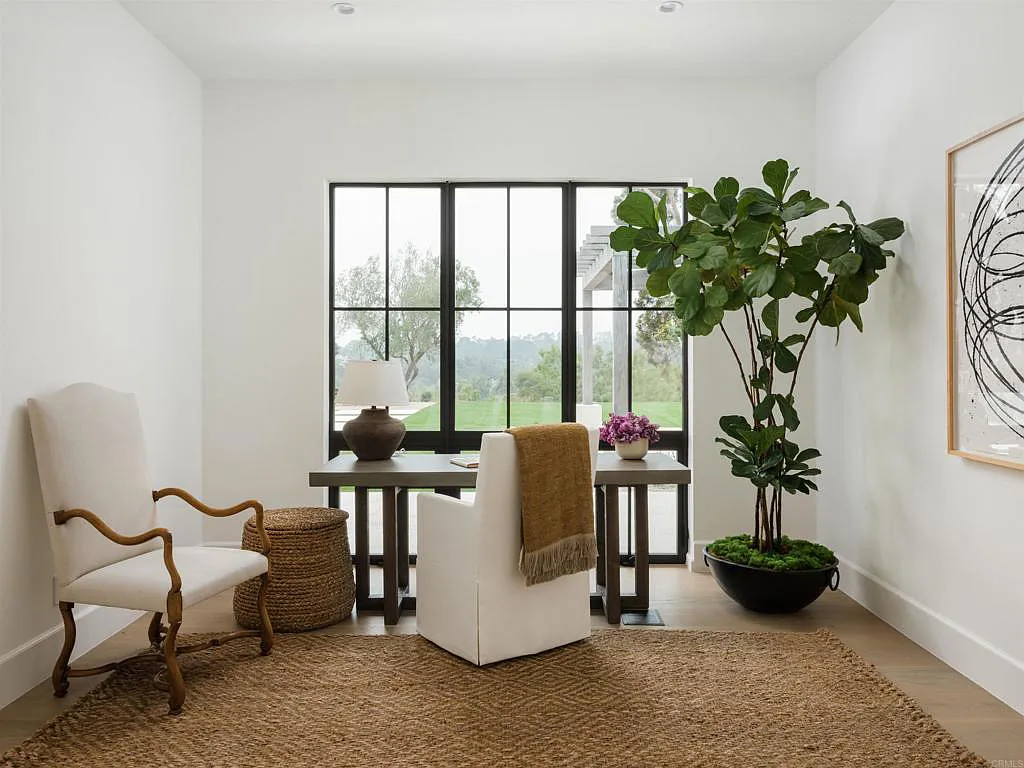 15250 Las Planideras Home in Rancho Santa Fe, California. Discover the extraordinary 15250 Las Planideras, a brand-new single-story custom home located on the desirable west side of Rancho Santa Fe. Built by the award-winning Herbst Construction and designed by Atelier A.Tesselaar, this exceptional property sits on nearly three acres of flat usable land.