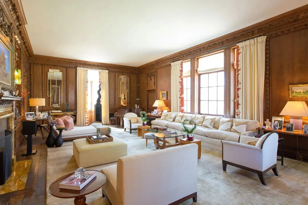 1543 Monk Road HOMESITE 1 Home in Gladwyne, Pennsylvania. Situated on 32.1 acres in the exclusive Philadelphia Main Line area, Linden Hill offers a unique opportunity to experience the epitome of estate living. This historic property, designed by renowned architect Edmund B. Gilchrist, showcases world-class architecture and a secluded, park-like setting. Impeccably maintained by its owners, the main residence and its dependencies exude timeless charm while incorporating 21st century amenities.