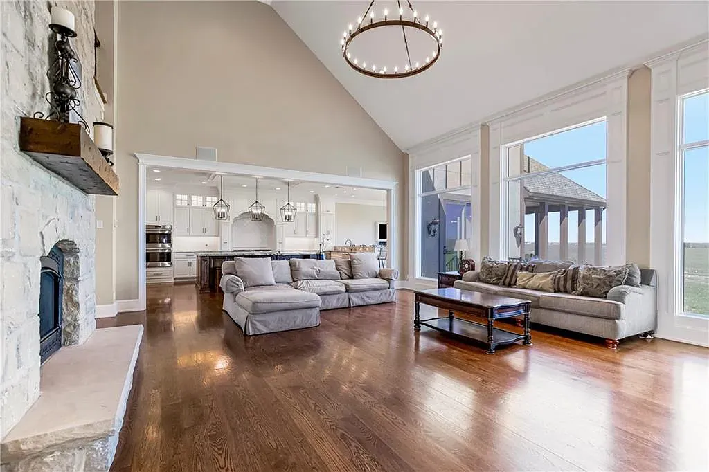 18111 Melrose Drive Home in Overland Park, Kansas. Stunning estate property situated on nearly 8 acres in the coveted Wolf Valley. With over 7600 square feet of living space and an astounding 12 garage spaces, this property offers everything you could ever need.