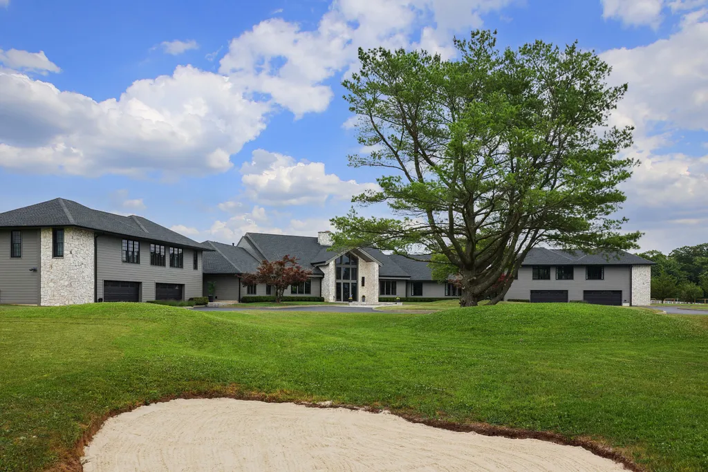 1980 Campbell Road Home in Wall, New Jersey. Experience the epitome of luxury living at Mattaccino, a remarkable 23.44 acre residential resort that surpasses all expectations. Discover a sprawling 32,500 square-foot compound, featuring an impressive array of amenities, including 10+ bedrooms, 17 bathrooms, a four-hole golf course, equestrian stables, an ultra-chic underground nightclub, and an indoor pool and spa.