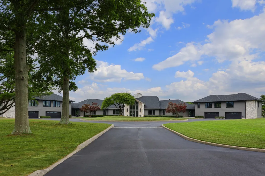 1980 Campbell Road Home in Wall, New Jersey. Experience the epitome of luxury living at Mattaccino, a remarkable 23.44 acre residential resort that surpasses all expectations. Discover a sprawling 32,500 square-foot compound, featuring an impressive array of amenities, including 10+ bedrooms, 17 bathrooms, a four-hole golf course, equestrian stables, an ultra-chic underground nightclub, and an indoor pool and spa.