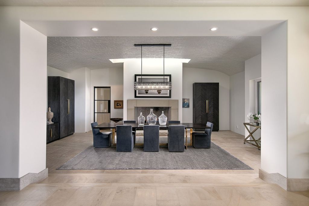 2170 Ortega Ranch Lane Home in Santa Barbara, California. Unwind in the lap of luxury at this newly renovated, single-level estate boasting breathtaking panoramic views that stretch across the horizon. Step inside to discover a world of elegance, where gracious rooms and covered terraces seamlessly connect with the awe-inspiring vistas. Designed for both entertainment and relaxation, this extraordinary home offers a harmonious blend of public and private spaces.