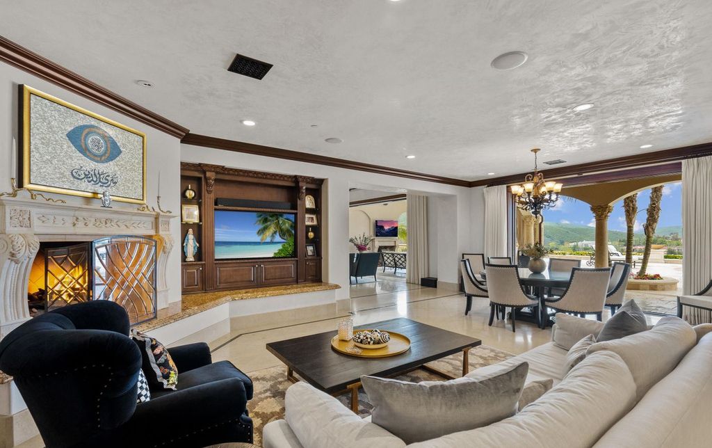 4787 Windhaven Drive Home in Thousand Oaks, California. Windhaven Vineyard Estate is a luxurious Mediterranean palace located in the guard-gated community of Country Club Estates. The estate sits on nearly 5 acres with stunning views of mountains, vineyards, and a golf course. 