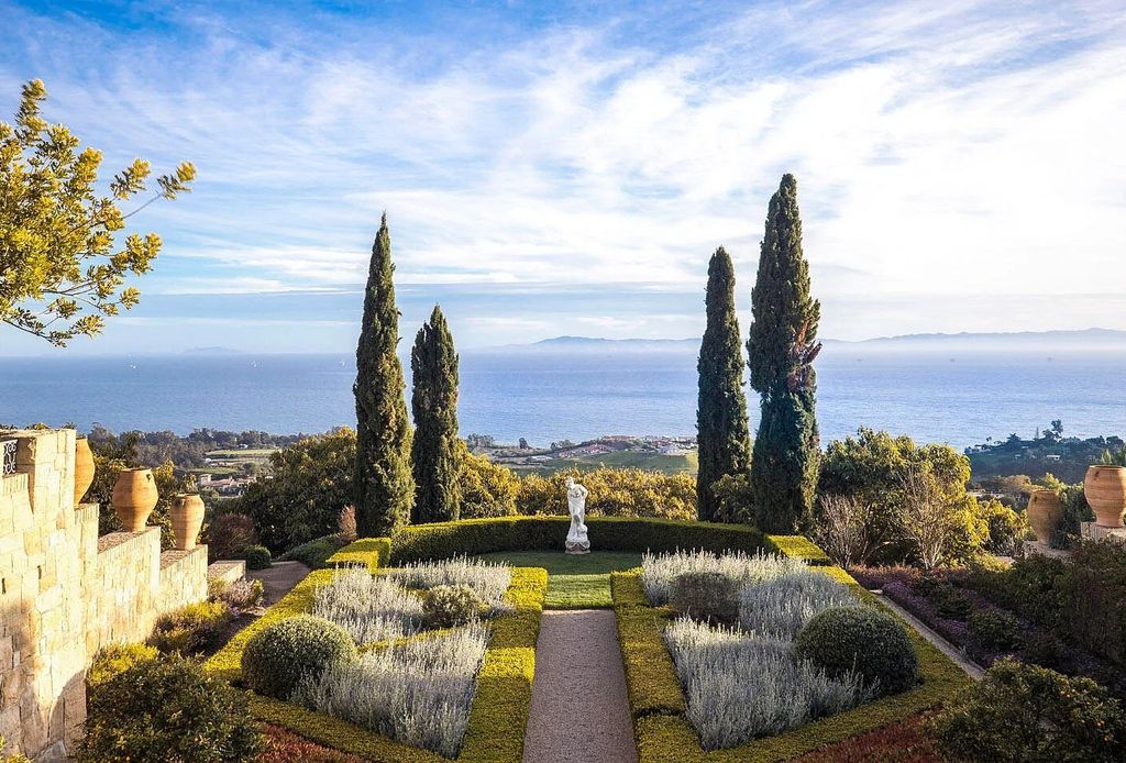 550 Freehaven Drive Home in Santa Barbara, California. This stunning estate, built in 2007, features 5 bedrooms, 7 bathrooms, and 8,117 square feet of luxurious living space on a sprawling 21.56-acre lot. Enjoy breathtaking views of the ocean, mountains, and Montecito's iconic natural beauty from every corner of the property.