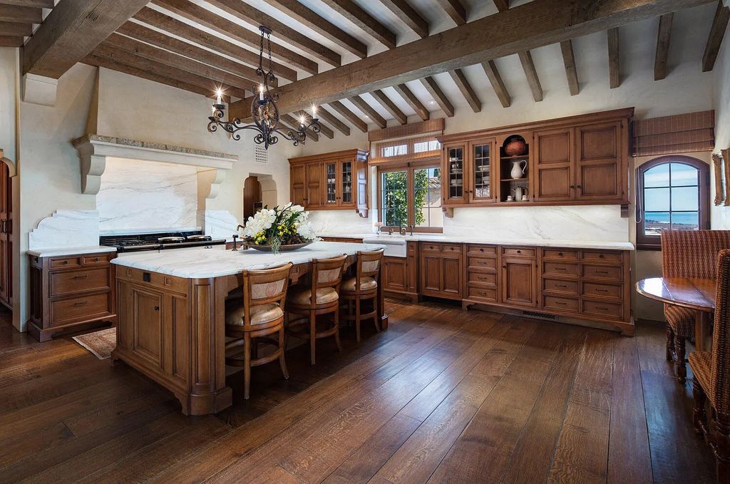 550 Freehaven Drive Home in Santa Barbara, California. This stunning estate, built in 2007, features 5 bedrooms, 7 bathrooms, and 8,117 square feet of luxurious living space on a sprawling 21.56-acre lot. Enjoy breathtaking views of the ocean, mountains, and Montecito's iconic natural beauty from every corner of the property.