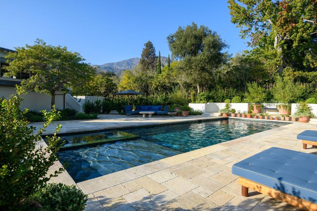 808 San Ysidro Lane Home in Santa Barbara, California. Discover this meticulously renovated oasis located near the renowned San Ysidro Ranch and Upper Village. Imbued with a captivating French Country feel, this exceptional property has undergone a high-end modernization by acclaimed international designer Mike Moser and renowned builder Richard Heimberg.