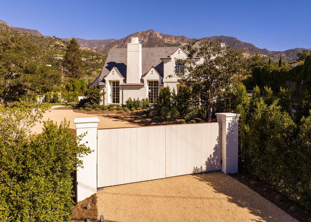 808 San Ysidro Lane Home in Santa Barbara, California. Discover this meticulously renovated oasis located near the renowned San Ysidro Ranch and Upper Village. Imbued with a captivating French Country feel, this exceptional property has undergone a high-end modernization by acclaimed international designer Mike Moser and renowned builder Richard Heimberg.