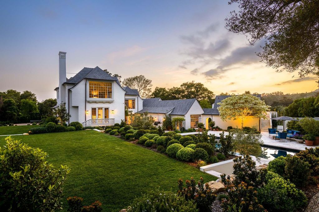 808 San Ysidro Lane Home in Santa Barbara, California. Discover this meticulously renovated oasis located near the renowned San Ysidro Ranch and Upper Village. Imbued with a captivating French Country feel, this exceptional property has undergone a high-end modernization by acclaimed international designer Mike Moser and renowned builder Richard Heimberg.