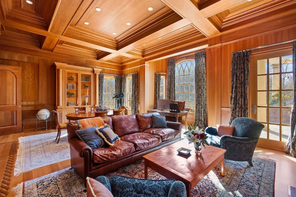 9351 Cornwell Farm Drive Home in Great Falls, Virginia. Experience the epitome of refined living at Wildersmoor House, an extraordinary blend of old-world craftsmanship and modern luxury. Set on a sprawling 17.3-acre estate in the serene hills of Great Falls, Virginia, this secluded residence offers a perfect balance of privacy and convenience.