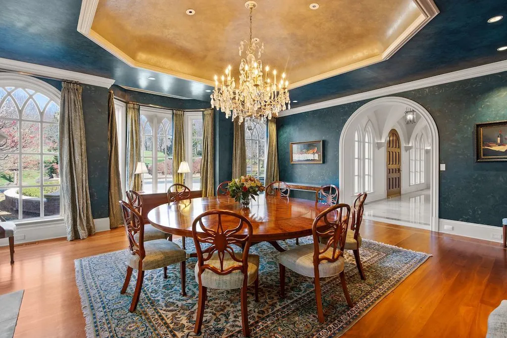 9351 Cornwell Farm Drive Home in Great Falls, Virginia. Experience the epitome of refined living at Wildersmoor House, an extraordinary blend of old-world craftsmanship and modern luxury. Set on a sprawling 17.3-acre estate in the serene hills of Great Falls, Virginia, this secluded residence offers a perfect balance of privacy and convenience.