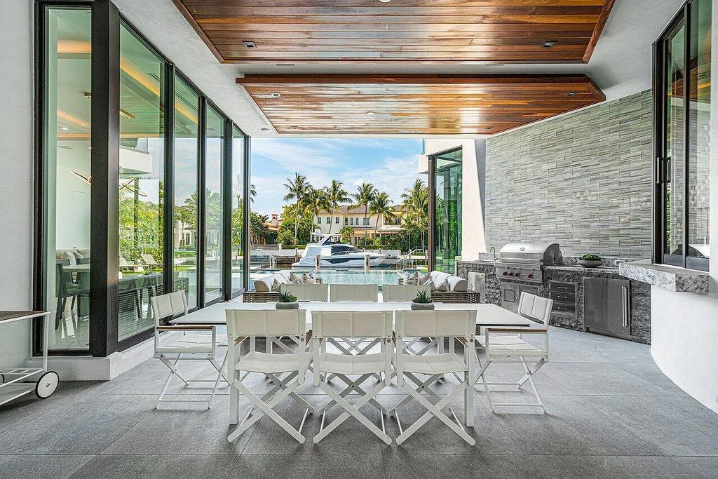 Discover 650 Tern Point Circle, Boca Raton, Florida—a stunning waterfront estate in The Sanctuary. This brand-new residence offers 6 beds, 10 baths, and 8,826 sq ft. With bright Southern Exposure, soaring ceilings, and elegant design, it's a true masterpiece.