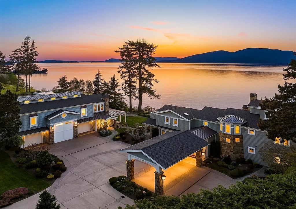 A Spectacular Anacortes, WA Property with Breathtaking Water Views, Listed at $8 Million
